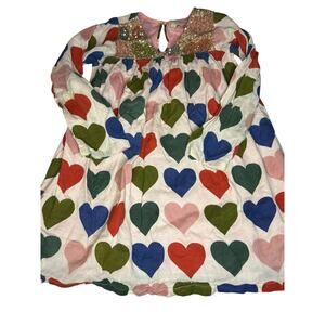 Pink Chicken Heart dress size 8
